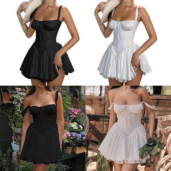 Romantisk Korsettklänning